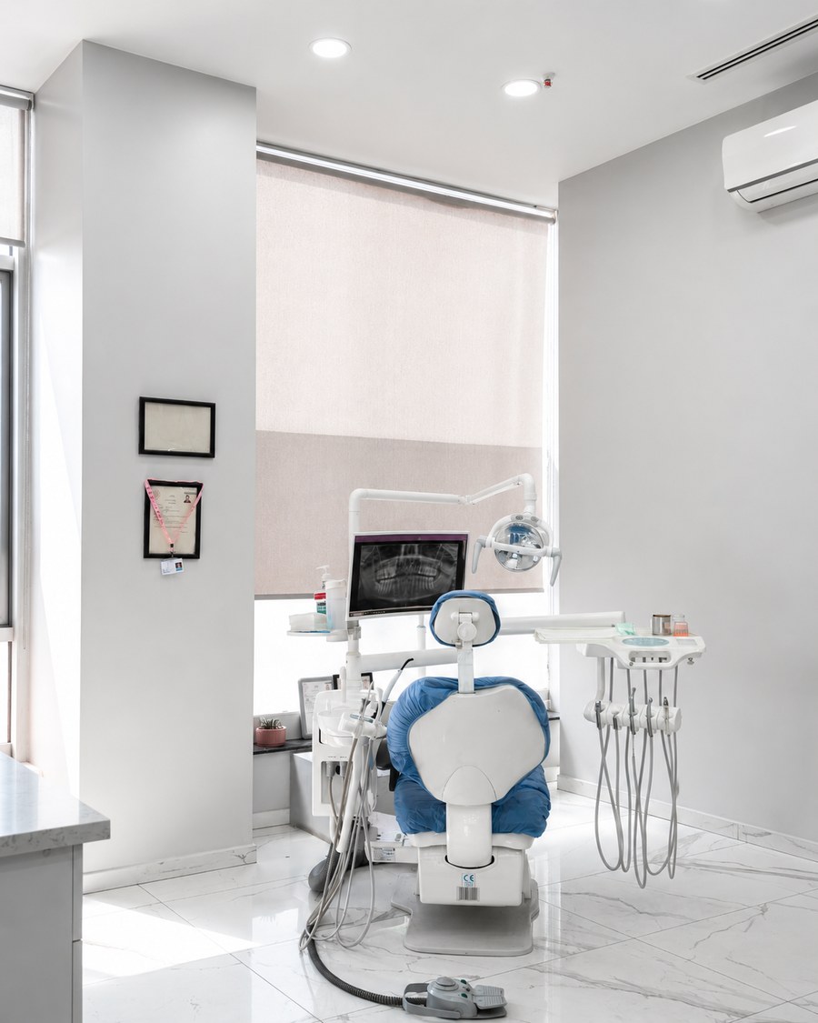 Beyaz Köşe modern klinik tedavi odası